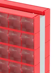 Стойка двусторонняя напольная Стелла-техник 406-00-14-00 (600х380х1650)