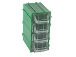 К5-В2 Корпус зеленый (лоток прозрачный)