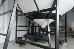 Емкость ЦКТ 3000 л с патрубком 160мм белая в обрешетке