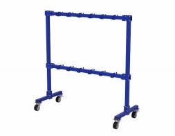 Стеллаж ДВК для строп передвижной 2000