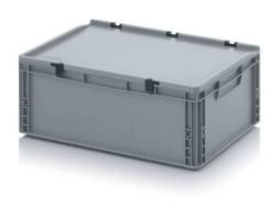 Евроконтейнер пластиковый с крышкой ED 64/22 HG