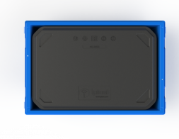 Вкладываемый многооборотный контейнер в с термовкладышем (600х400х335)