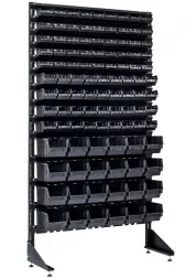 Стеллаж с пластиковыми ящиками 1801-3/7/3 CH