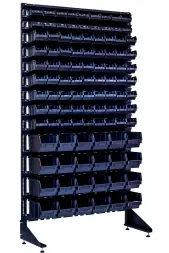 Стеллаж с пластиковыми ящиками 1801-0/11/2 CH