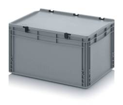 Евроконтейнер пластиковый с крышкой ED 64/32 HG