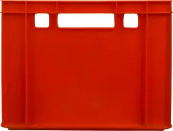 Ящик пластиковый сплошной Е3 (евроформат), 600x400x300 мм, 61 л, белый [210]