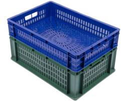 Пластиковый ящик 600х400х200 перфорированный