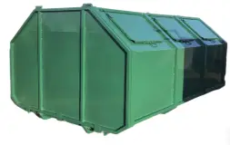 Контейнер/пухто для мусора 12 м³ Коричневый