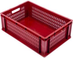 Пластиковый ящик 600х400х200 с перфорацией стенок