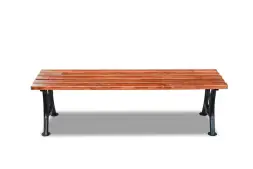 Банкетка стальная «Бриз» 3,0 м (3 опоры)