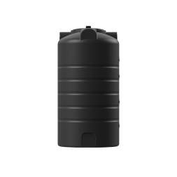 Емкость пластиковая прямоугольная для хранения воды, жидкостей и дизельного топлива, 1000 л, черный [TSN1000S1]