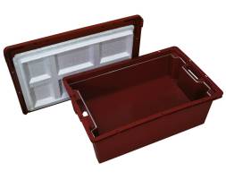 Изотермический контейнер 600х400х200 мм конусный