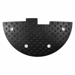 Лежачий полицейский ИДН-500-2 Концевой Элемент, Черный (Резина)