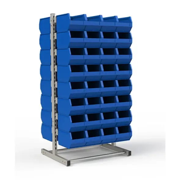 Стеллаж двусторонний №127 (1835х950х760)