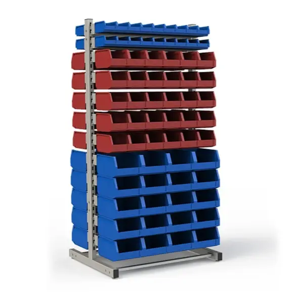 Стеллаж двусторонний №130 (1835х950х760)