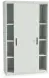 Шкаф-купе архивный AL 2018 2000x1800x450 мм Светло-серый