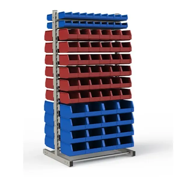 Стеллаж двусторонний №131 (1835х950х760)