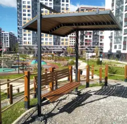 Навес со скамейкой «Модерн УНИ»