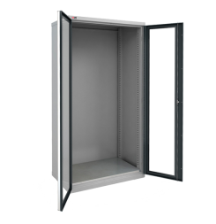 Шкаф ДиКом ВС-055 пустой, двери с окнами