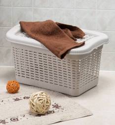 Корзина универсальная 20л, бежевый