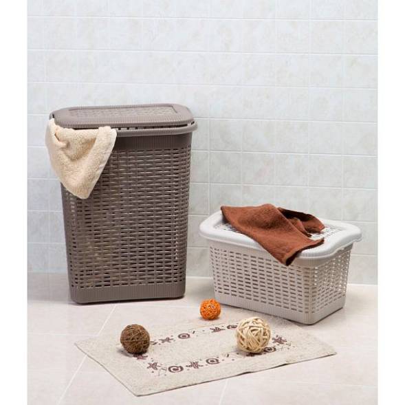 Корзина универсальная 20л, бежевый