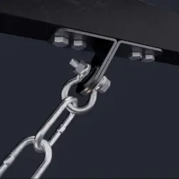 Светящиеся качели с конструкцией «Ring» 3 кольца, подсветка RGB