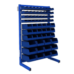 Система хранения односторонняя ДВК SORTEX 1495 №1-4, синий [КГ030385]