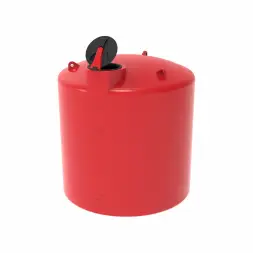 Емкость TRN 6000л КАС с откидной крышкой красная