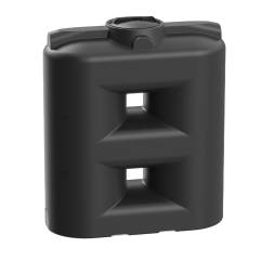 Емкость пластиковая накопительная вертикальная для воды и дизельного топлива, 1500 л, черный [TSL1500S1]