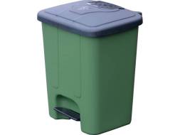 Мусорный бак 25л. мороз. с крышкой, с педальным приводом