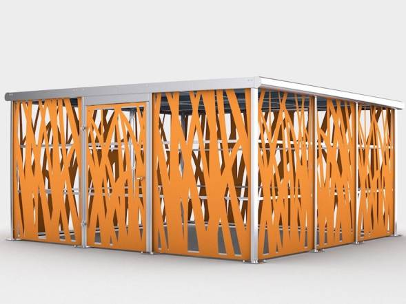 Контейнерная площадка КП18, 4680x2300x2500 мм