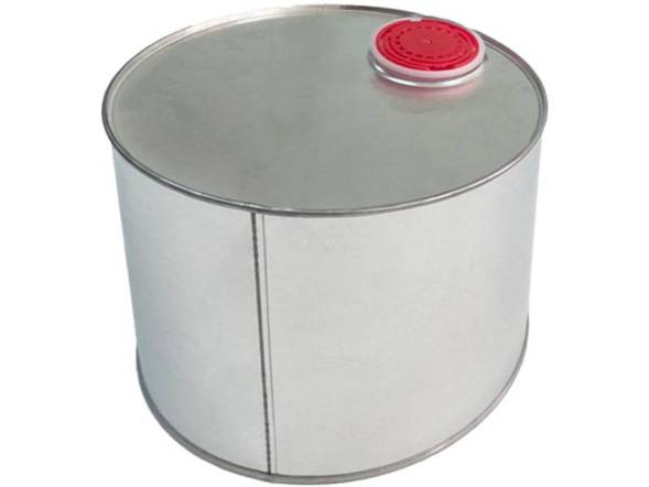 Банка жестяная 2,4 литра с крышкой берикап