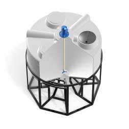 Емкость KV 3000 литров с пропеллерной мешалкой