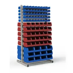 Стеллаж двусторонний №144 (1835х950х760)