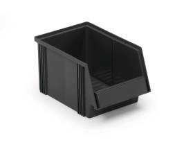 Навесная штабелируемая ячейка Treston 186x300x156 Black ESD