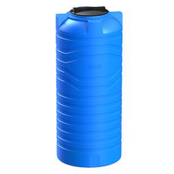 Емкость пластиковая цилиндрическая вертикальная, 400 л, синий [TN400S13]