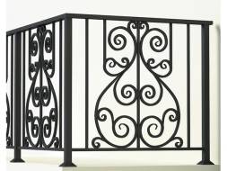 Металлическое балконное ограждение БО-15, 1 пог. м.