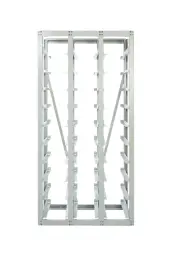 Стеллаж с направляющими стационарный Стелла-техник CP-3 , 1 основная и 2 дополнительные