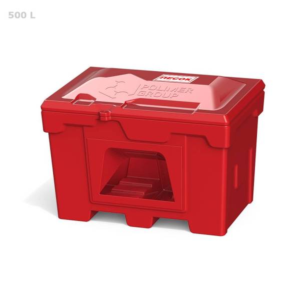 Ящик для песка 500 литров с дозатором