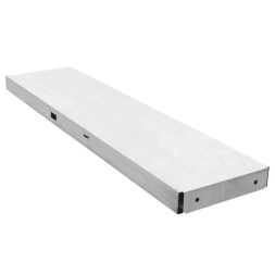 Полка яруса для складских среднегрузовых стеллажей ПРАКТИК MS Pro 60х15 Z, 600x150x30 мм [ER-00005918]