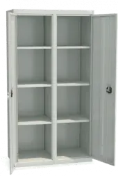 Шкаф архивный ШХА-100(50) 1850x970x500 мм Светло-серый