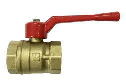 Кран шаровый латунь г-г рычаг 1 1/2"