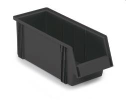 Навесная штабелируемая ячейка Treston 186x500x182 Black ESD