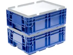 Крышка для пластикового евроконтейнера KLT, 400х300 мм, серый [500 KLT]