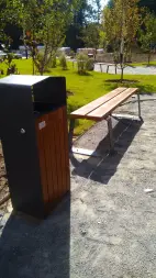 Скамейка стальная «Колледж» без спинки