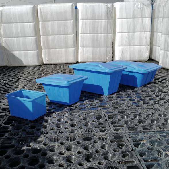 Ванна пластиковая пищевая К, 90 л, HDPE, белый [132.0090.001.0]