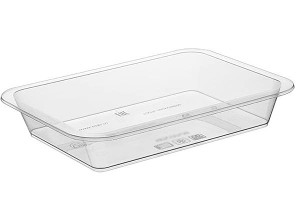 Контейнер 730мл. прямоугольный, под запайку
