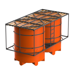 Кассета 12000 л с деревянным полом КАС