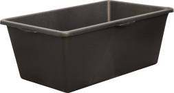 Емкость техническая пластиковая прямоугольная, 90 л, чёрный [Емкость 90 прямоугол]