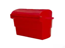 Ящик для песка BOXSAND 0,15 куб.м. с совковой лопатой, красный